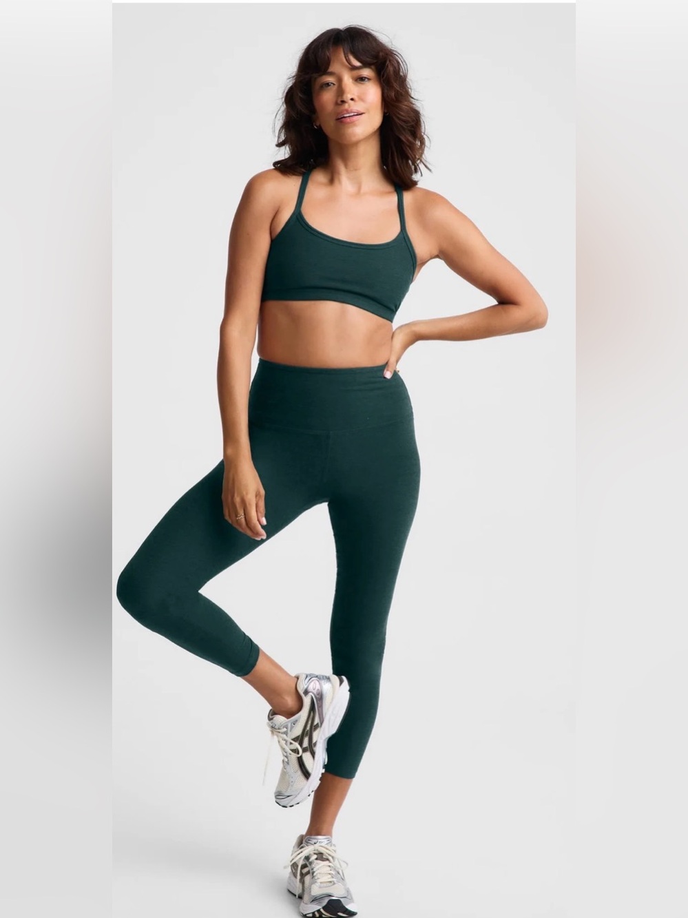 Beyond Yoga Spacedye™ Walk And Talk High Waisted Capri Legging 20.5" Medium